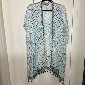 Multi color cover up / kimono